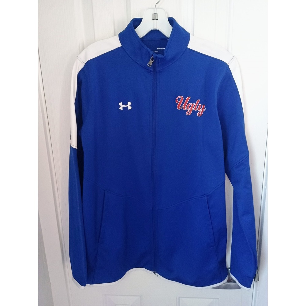 Under Armor Jacket "Ugly" Blue Medium